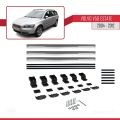 Volvo V50 2004-2012 Arası ile Uyumlu BASIC Model Ara Atkı Tavan Barı Gri 3 Adet