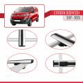 Citroen Dispatch (K0) 2017 ve Sonrası ile Uyumlu BASIC Model Ara Atkı Tavan Barı Gri 3 Adet