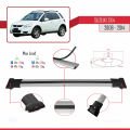 Suzuki SX4 II (JY) 2006-2014 Arası ile Uyumlu FLY Model Ara Atkı Tavan Barı Gri 2 Adet