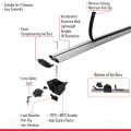 A3 (8PA) Sportback 2004-2012 Arası ile Uyumlu HOOK Model Ara Atkı Tavan Barı Gri 2 Adet