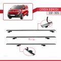 Citroen Dispatch (K0) 2017 ve Sonrası ile Uyumlu BASIC Model Ara Atkı Tavan Barı Gri 2 Adet