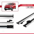 Citroen Dispatch (K0) 2017 ve Sonrası ile Uyumlu BASIC Model Ara Atkı Tavan Barı Gri 2 Adet