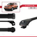 Kia Borrego (HM) 2008-2019 Arası ile Uyumlu ACE-1 Ara Atkı Tavan Barı Siyah 3 Adet
