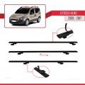 Citroen Nemo 3 (225) 2008-2017 Arası ile Uyumlu BASIC Model Ara Atkı Tavan Barı Siyah 4 Adet