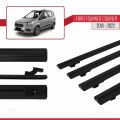 Citroen Nemo 3 (225) 2008-2017 Arası ile Uyumlu BASIC Model Ara Atkı Tavan Barı Siyah 4 Adet