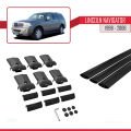 Lincoln Navigator 1998-2006 Arası ile Uyumlu FLY Model Ara Atkı Tavan Barı Siyah 3 Adet