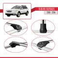 Subaru Outback 2010-2014 Arası ile Uyumlu ACE-1 Ara Atkı Tavan Barı Gri 2 Adet