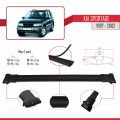 Kia Sportage 1997-2002 Arası ile Uyumlu FLY Model Ara Atkı Tavan Barı Siyah 3 Adet
