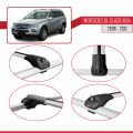 Mercedes GL Class (X164) 2006-2012 Arası ile Uyumlu ACE-1 Ara Atkı Tavan Barı Gri 3 Adet