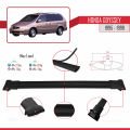 Honda Odyssey 1995-1998 Arası ile Uyumlu FLY Model Ara Atkı Tavan Barı Siyah 3 Adet