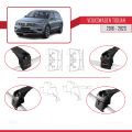 Volkswagen Tiguan 2 (AD1) 2016-2023 Arası ile Uyumlu ACE-2 Ara Atkı Tavan Barı Siyah 2 Adet