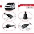 Mercedes Citan (W415) 2012-2021 Arası ile Uyumlu ACE-1 Ara Atkı Tavan Barı Gri 3 Adet