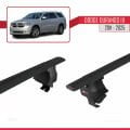 Dodge Durango 3 2011 ve Sonrası ile Uyumlu ACE-4 Ara Atkı Tavan Barı Siyah 2 Adet