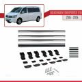 Volkswagen T6 Transporter 2015-2024 Arası ile Uyumlu BASIC Model Ara Atkı Tavan Barı Gri 3 Adet