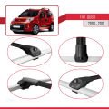 Fiat Qubo 2008-2017 Arası ile Uyumlu ACE-1 Ara Atkı Tavan Barı Siyah 3 Adet