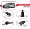 Mercedes C Class 3 (S204) 2008-2014 Arası ile Uyumlu ACE-1 Ara Atkı Tavan Barı Gri 3 Adet