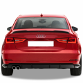 Audi A3 8v Sedan 2013 - 20  Uyumlu Yedek Parça Voltex Spoiler Plastik Boyasız