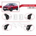 Vauxhall Crossland 2020-2024 Arası ile Uyumlu ACE-2 Ara Atkı Tavan Barı Gri 2 Adet
