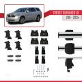 Dodge Durango 3 2011 ve Sonrası ile Uyumlu ACE-4 Ara Atkı Tavan Barı Gri 2 Adet