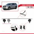 Dodge Durango 3 2011 ve Sonrası ile Uyumlu ACE-4 Ara Atkı Tavan Barı Gri 2 Adet