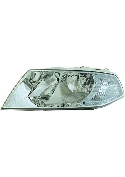 Skoda Octavia 2 2004-2008 Sol Halojen Far (Motorlu - 9 Pin)