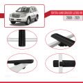 Toyota Land Cruiser V8 (J200) 2008-2021 Arası ile Uyumlu BASIC Model Ara Atkı Tavan Barı Siyah 2 Adet