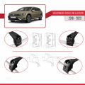 Volkswagen Passat B8 (3G) Alltrack 2016-2023 Arası ile Uyumlu ACE-2 Ara Atkı Tavan Barı Siyah 2 Adet