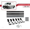 Volkswagen T5 Transporter 2003-2015 Arası ile Uyumlu BASIC Model Ara Atkı Tavan Barı Siyah 3 Adet