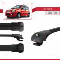 Fiat Panda 2 (169) 2003-2012 Arası ile Uyumlu ACE-1 Ara Atkı Tavan Barı Siyah 3 Adet