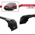 Suzuki SX4 S-Cross 3 (JYB) 2013-2021 Arası ile Uyumlu ACE-2 Ara Atkı Tavan Barı Siyah 2 Adet