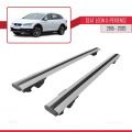 Seat Leon 3 (5F) X-Perience 2015-2020 Arası ile Uyumlu HOOK Model Ara Atkı Tavan Barı Gri 2 Adet