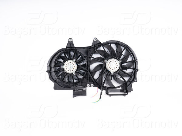 Audi A4 A6 2001 Sonrası Fan Motoru Davlı (380mm-300mm-2 FIS-11 Kanat)