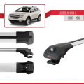 Lincoln MKX (U388) 2007-2015 Arası ile Uyumlu ACE-1 Ara Atkı Tavan Barı Gri 3 Adet