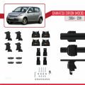 Daihatsu Sirion (M300) 2004-2011 Arası ile Uyumlu ACE-4 Ara Atkı Tavan Barı Siyah 2 Adet