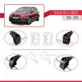 Suzuki SX4 S-Cross 3 (JYB) 2013-2021 Arası ile Uyumlu ACE-2 Ara Atkı Tavan Barı Gri 2 Adet