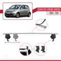 Daihatsu Sirion (M300) 2004-2011 Arası ile Uyumlu ACE-4 Ara Atkı Tavan Barı Gri 2 Adet