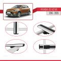 Hyundai i20 II Active 2015-2019 Arası ile Uyumlu BASIC Model Ara Atkı Tavan Barı Gri 3 Adet