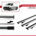 Volkswagen T5 Transporter 2003-2015 Arası ile Uyumlu BASIC Model Ara Atkı Tavan Barı Gri 3 Adet