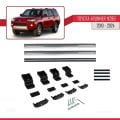 Toyota 4Runner (N280) 2010-2024 Arası ile Uyumlu BASIC Model Ara Atkı Tavan Barı Gri 2 Adet