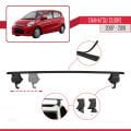 Daihatsu Cuore 2007-2018 Arası ile Uyumlu ACE-4 Ara Atkı Tavan Barı Siyah 2 Adet