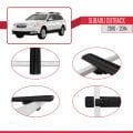 Subaru Outback 2010-2014 Arası ile Uyumlu BASIC Model Ara Atkı Tavan Barı Siyah 3 Adet