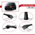 Mercedes Vito (W638) 1996-2003 Arası ile Uyumlu ACE-1 Ara Atkı Tavan Barı Siyah 2 Adet