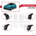 Suzuki Vitara/Escudo (LY) 2015 ve Sonrası ile Uyumlu ACE-2 Ara Atkı Tavan Barı Siyah 2 Adet