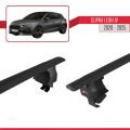 Seat/Cupra Leon 4 2020 ve Sonrası ile Uyumlu ACE-4 Ara Atkı Tavan Barı Siyah 2 Adet