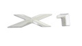 X1 Krom Bagaj Logosu (AL-177)