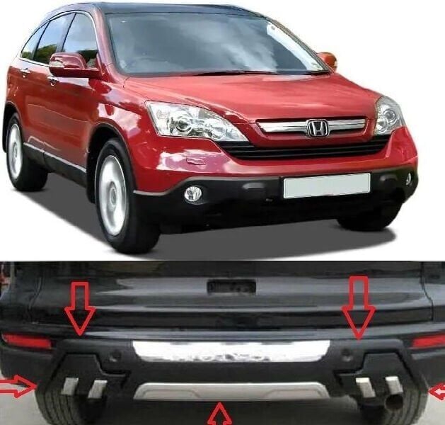 Honda Cr-v Uyumlu Yedek Parça 2007-2009 Ön ve Arka Tampon Koruma