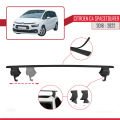 Citroen C4 Spacetourer 2018-2022 Arası ile Uyumlu ACE-4 Ara Atkı Tavan Barı Siyah 2 Adet