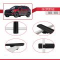 Kia Sportage 2023-2025 Arası ile Uyumlu BASIC Model Ara Atkı Tavan Barı Siyah 3 Adet