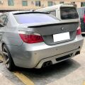 Bmw 5 Serisi E60 2005-2010 Uyumlu Yedek Parça Bagaj Spoiler - Piano Black (Parlak Siyah)