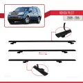 Honda Pilot 2 2009-2015 Arası ile Uyumlu BASIC Model Ara Atkı Tavan Barı Siyah 3 Adet